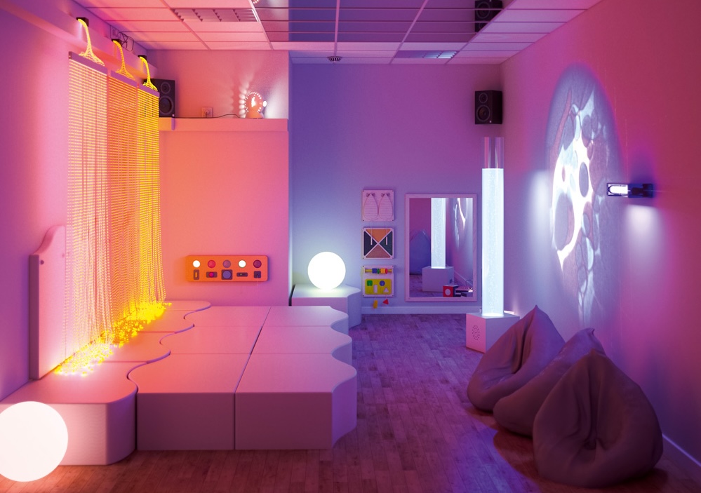 Aménagement d'une salle sensorielle dans une école